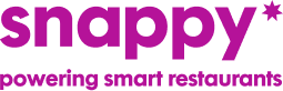 logo, "snappy* powering smart restaurants"