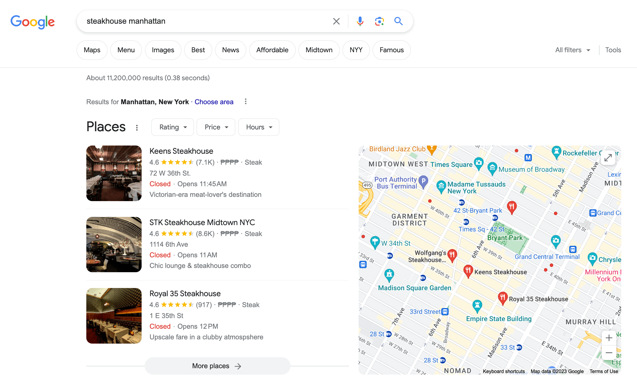 promote restaurants on google