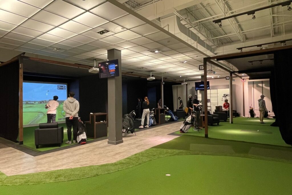 indoor golf customer retention