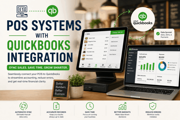 Restaurant POS Systems With QuickBooks Integration