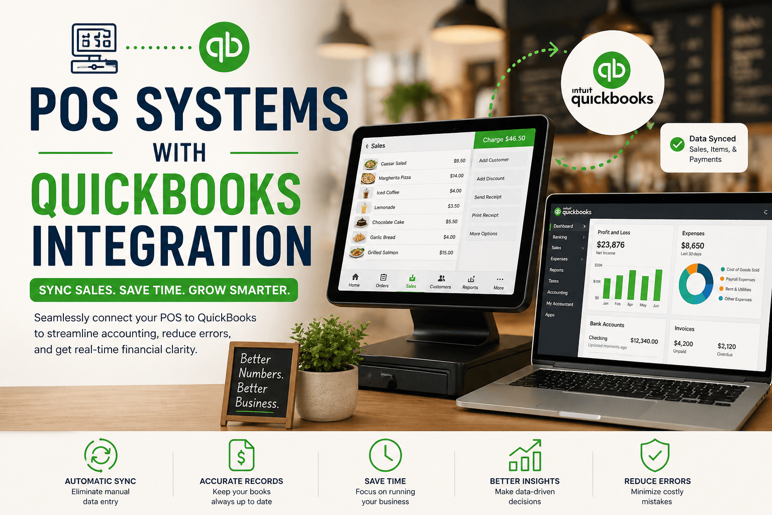 Restaurant POS Systems With QuickBooks Integration