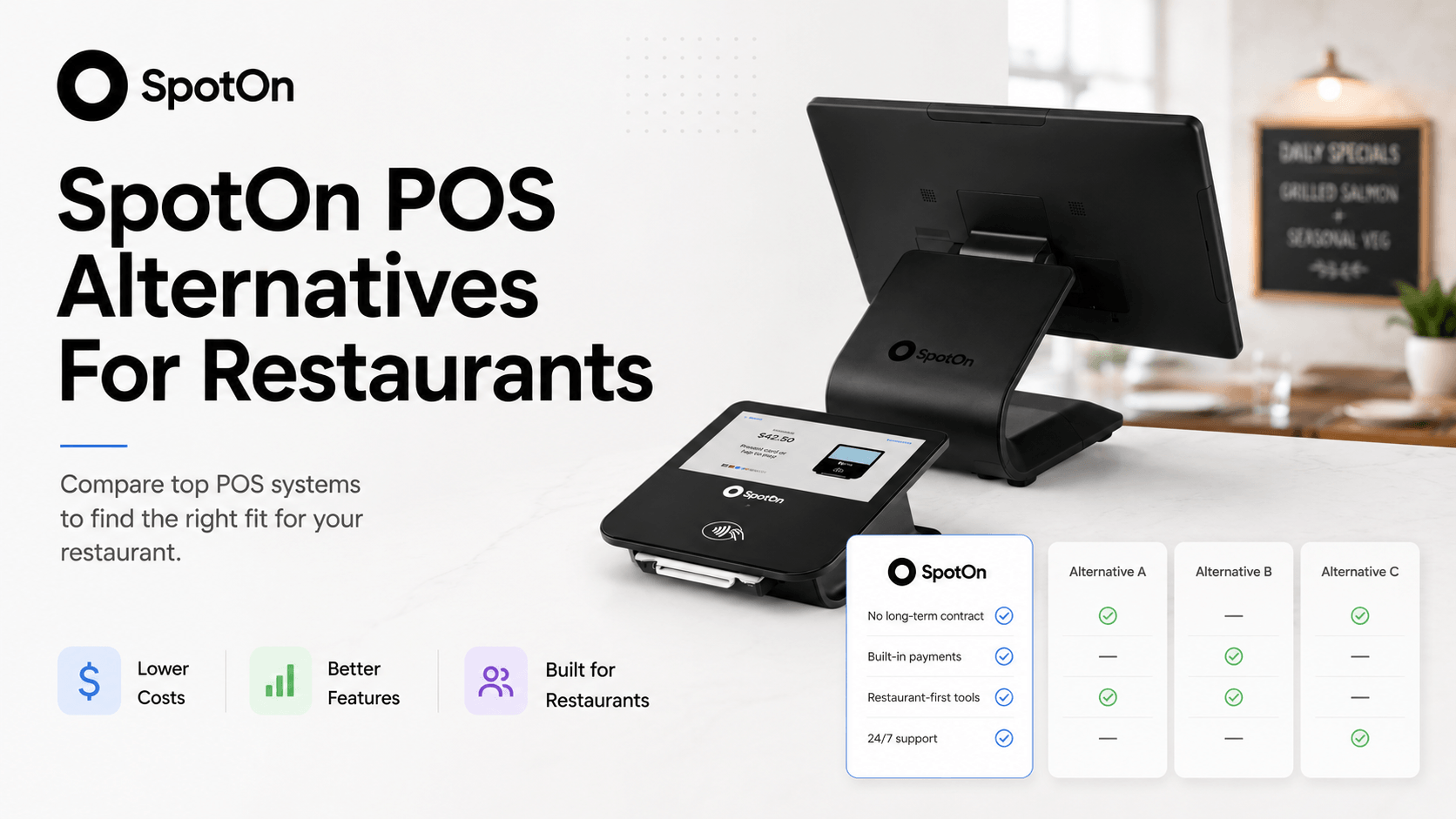 SpotOn POS Alternatives