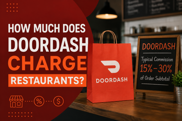 how much does doordash charge restaurants