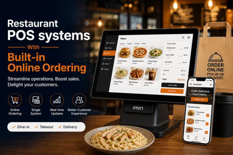 Restaurant POS systems With Built-in Online Ordering