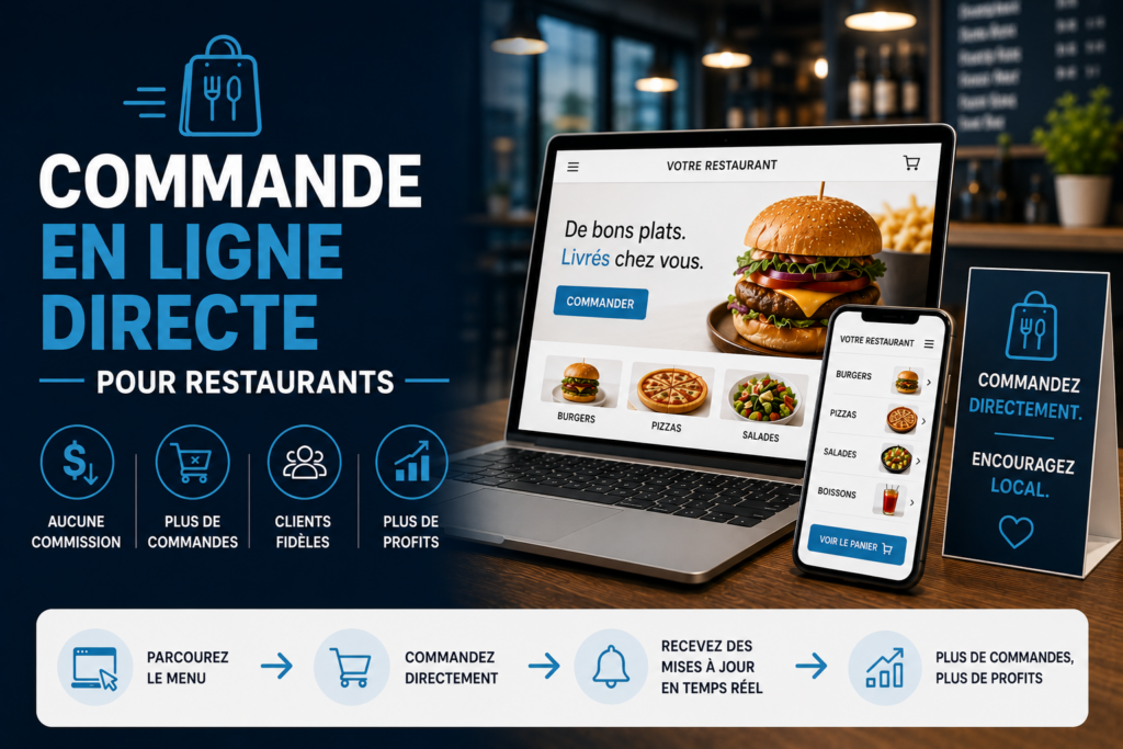 comande en ligne directe