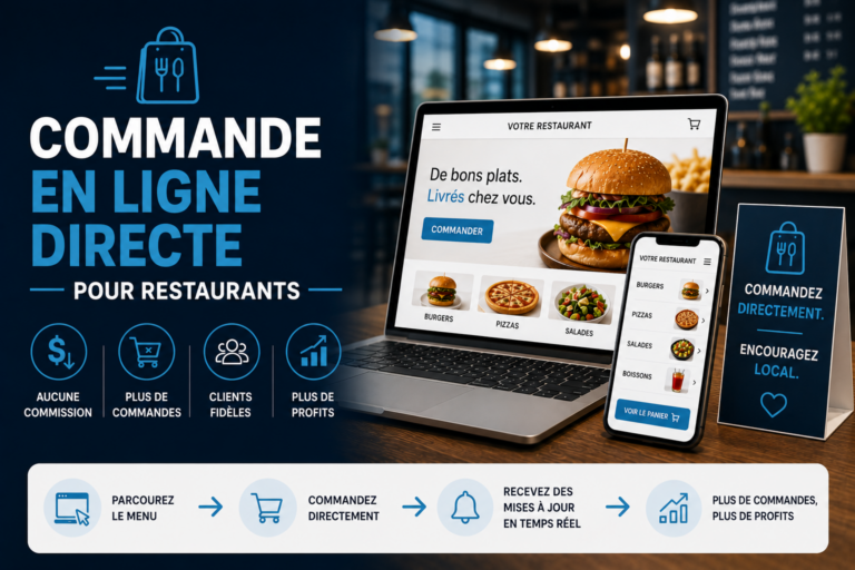 comande en ligne directe