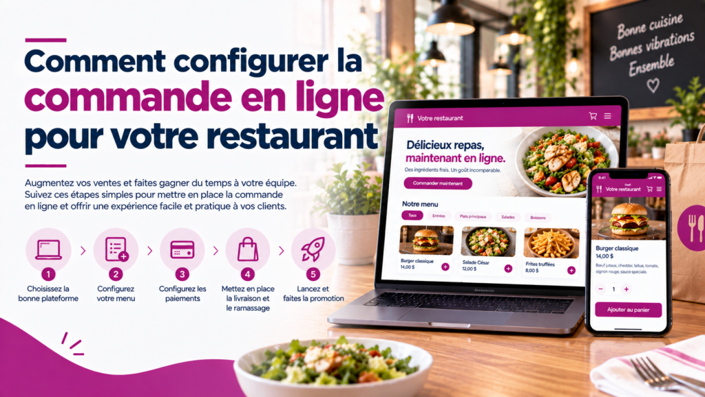 Comment mettre en place un système de commande en ligne pour votre restaurant