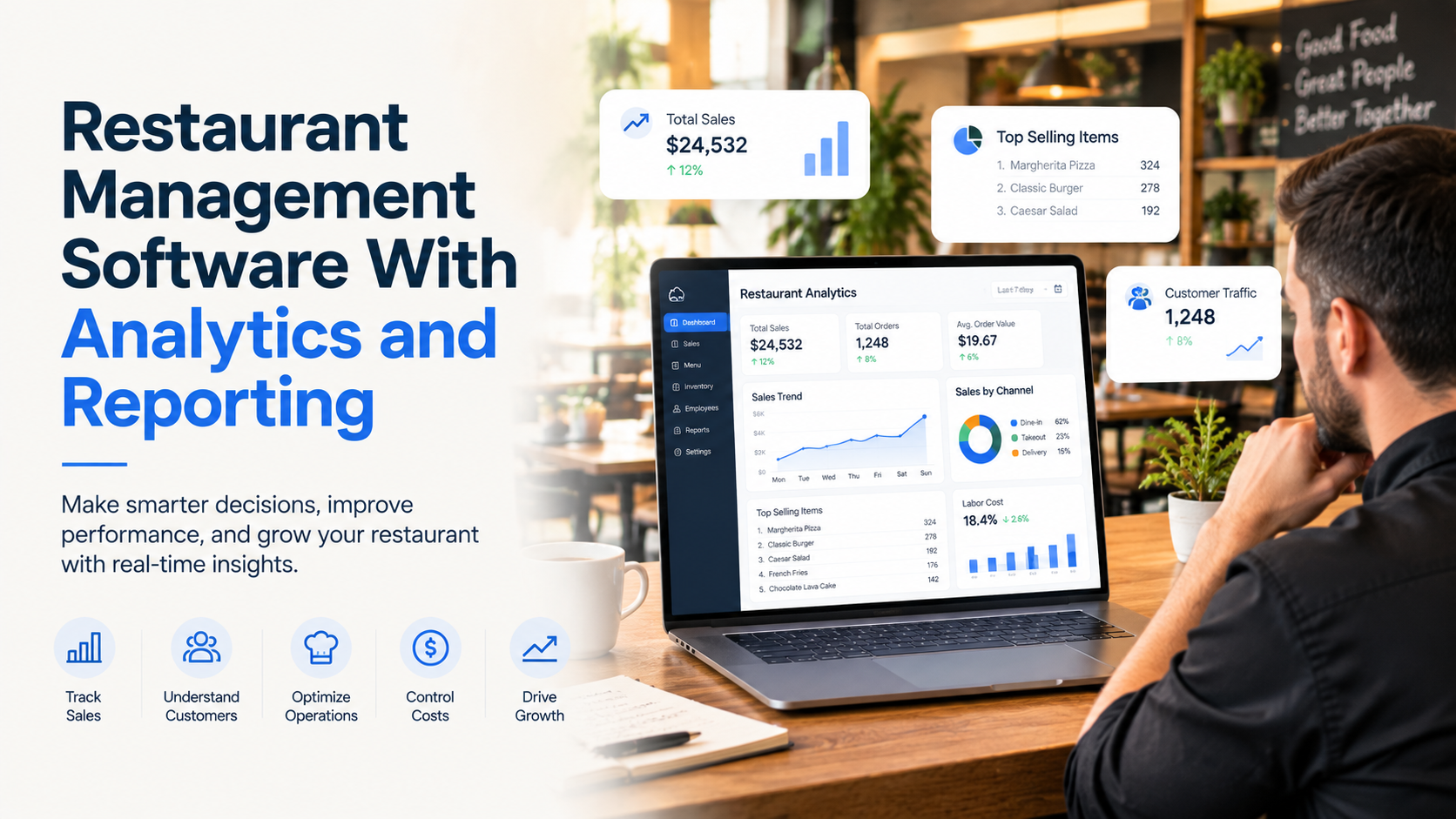 Restaurant Management Software With Analytics and Reporting