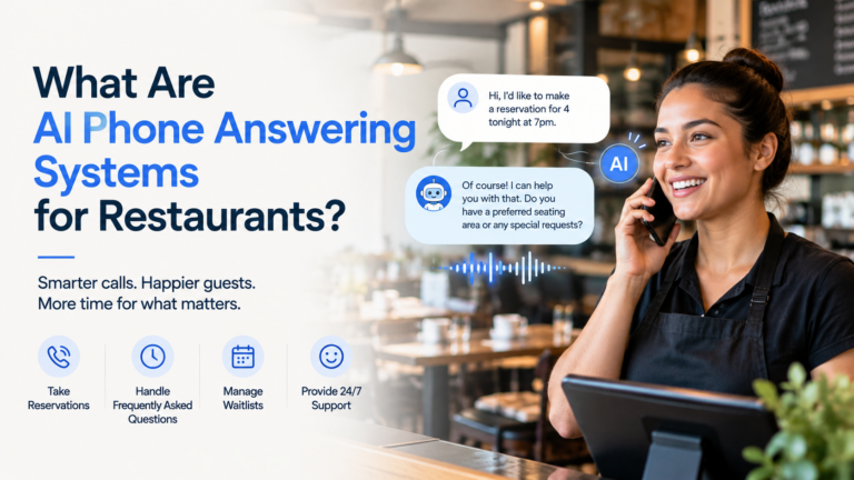 What Are AI Phone Answering Systems for Restaurants