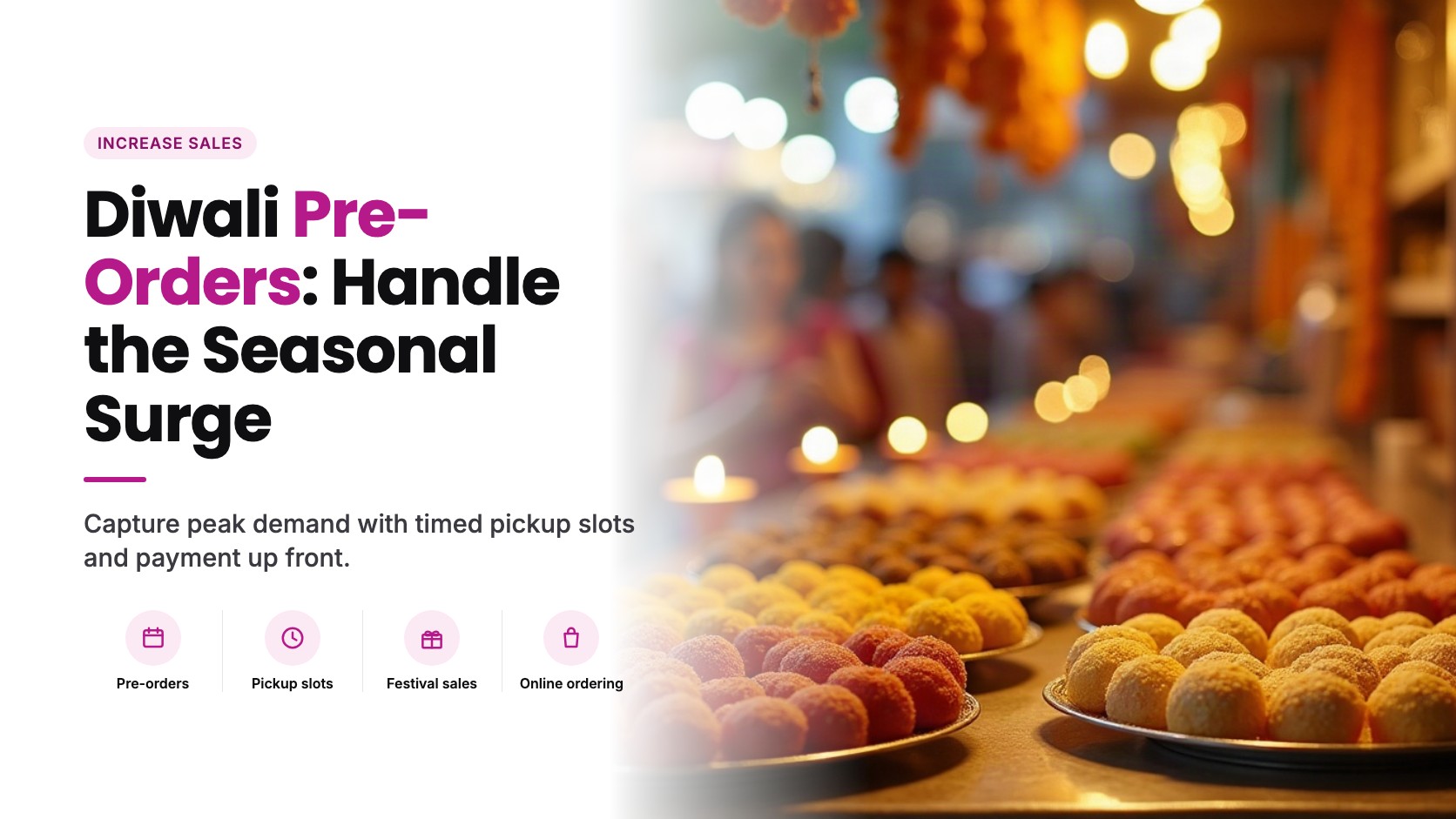 Diwali Pre-Orders: How Surrey Mithai Shops and South Asian Restaurants Handle the Seasonal Surge Without Extra Phone Lines