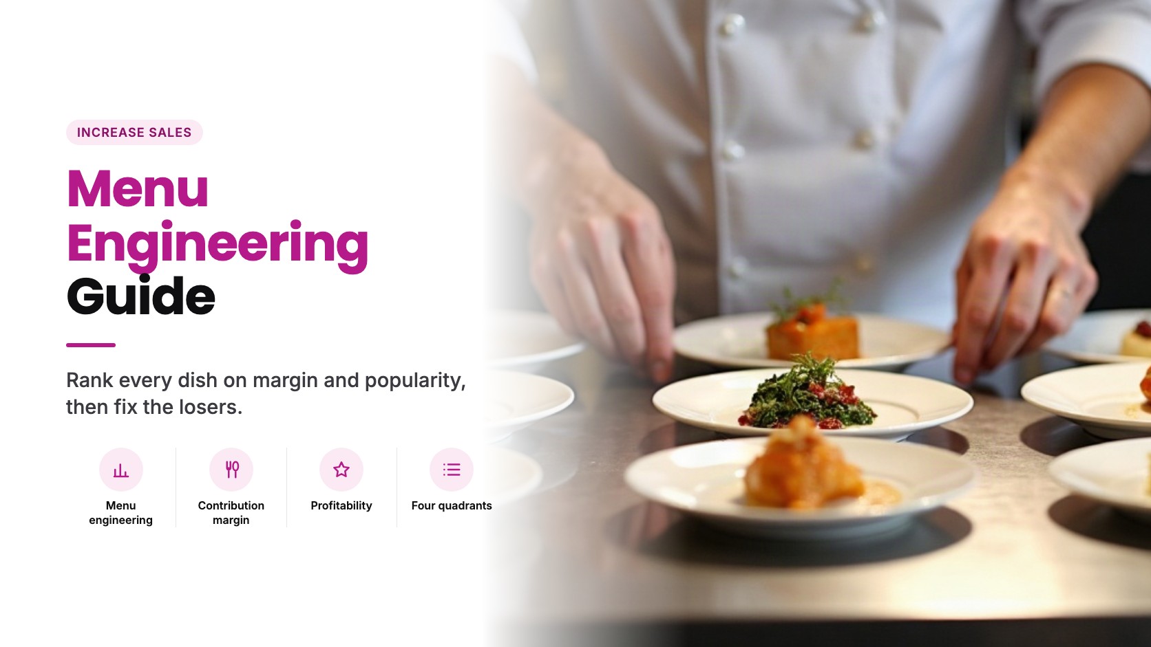Menu Engineering for Restaurants: How to Find Your Stars, Plowhorses, Puzzles and Dogs