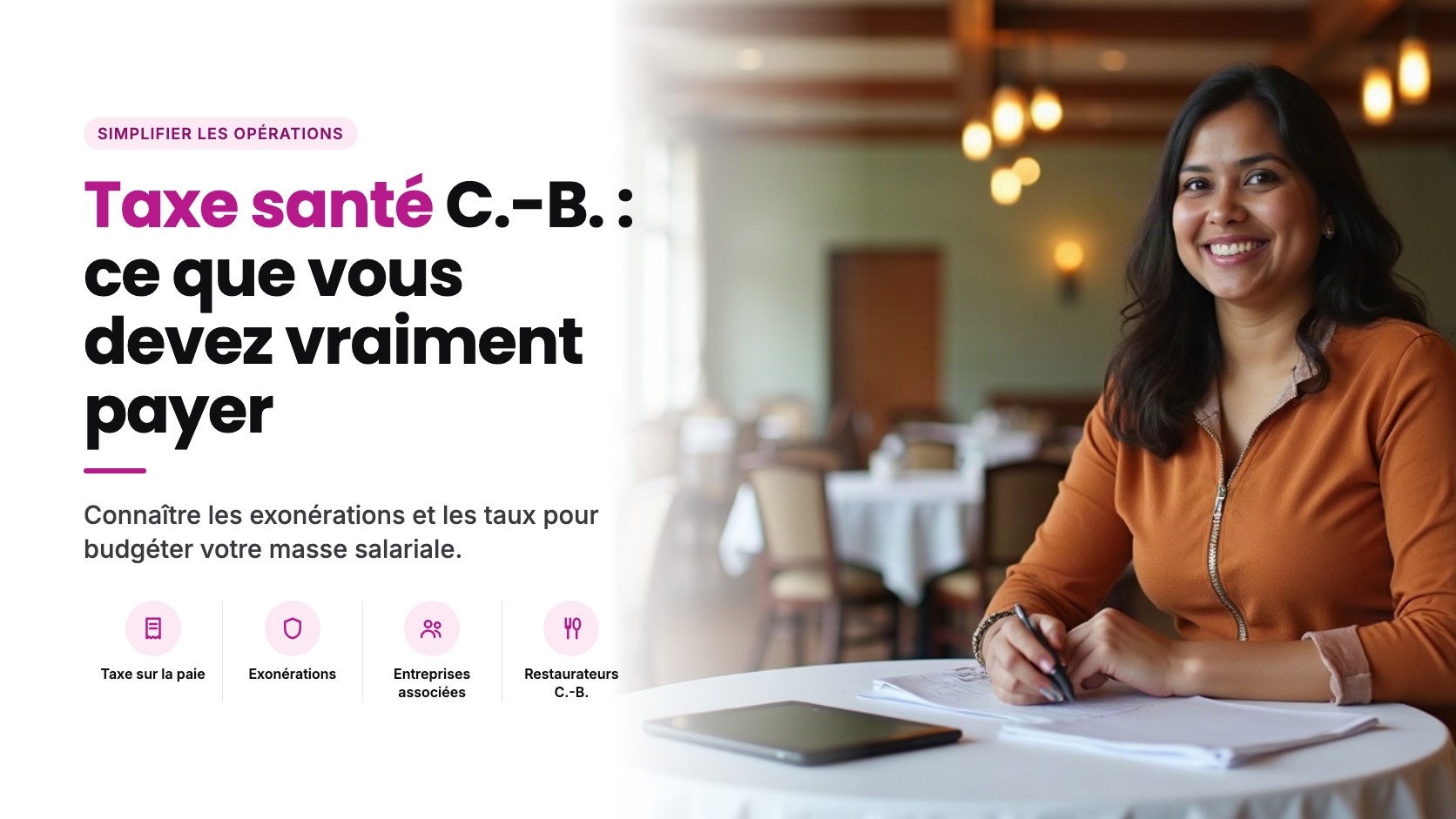 La taxe santé des employeurs de la Colombie-Britannique : ce que les restaurateurs de Surrey et de Vancouver doivent vraiment payer en 2026