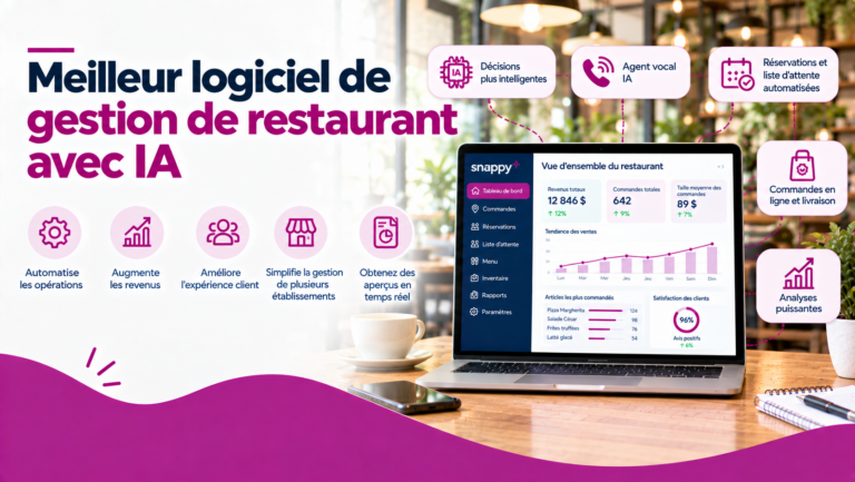 Meilleur logiciel de gestion de restaurant par IA